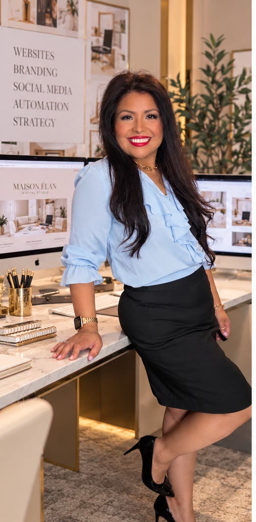 Betsy Petrocelli in her professional office.
